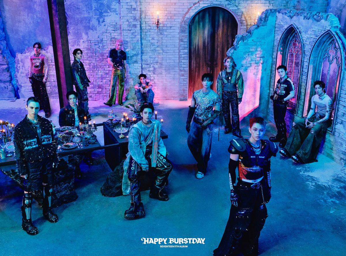 SEVENTEEN Rilis Daftar Lagu untuk Album ke-5 'HAPPY BURSTDAY', Tiap Member Punya Lagu Solo