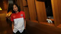 Gitaris Slank, Abdee Negara, menjadi Steering Comittee (SC) pada turnamen Piala Jenderal Sudirman. (Liputan6.com/Helmi Fithriansyah)
