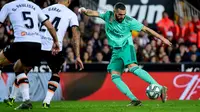 Striker Real Madrid Karim Benzema (JOSE JORDAN / AFP)