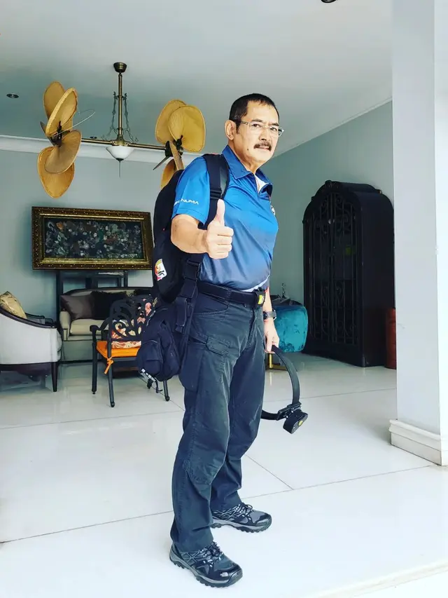 Bambang Trihatmodjo. (Foto: Dok. Instagram @mayangsari_official)
