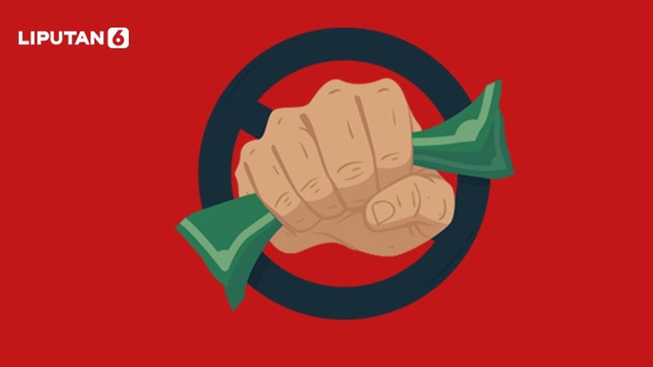 Banner Infografis Skor Indeks Persepsi Korupsi Indonesia 2022 Melorot 4 Poin. (Liputan6.com/Trieyasni)