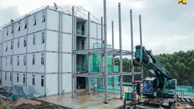 Kementerian PUPR telah memulai pembangunan infrastruktur dasar mendukung Kawasan Inti Pusat Pemerintahan (KIPP) Ibu Kota Negara atau IKN Nusantara, di Kalimantan Timur. (Dok Kementerian PUPR)