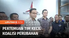 Bakal calon presiden atau Bacapres 2024 Anies Baswedan, menyambangi Kantor DPP Demokrat Kamis (02/02) sore, di Jakarta. Silaturahmi sekaligus pertemuan tim kecil Koalisi Perubahan, membahas kesiapan langkah secara teknis menuju Pemilu 2024.