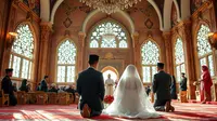 mimpi akad nikah ©Ilustrasi dibuat AI