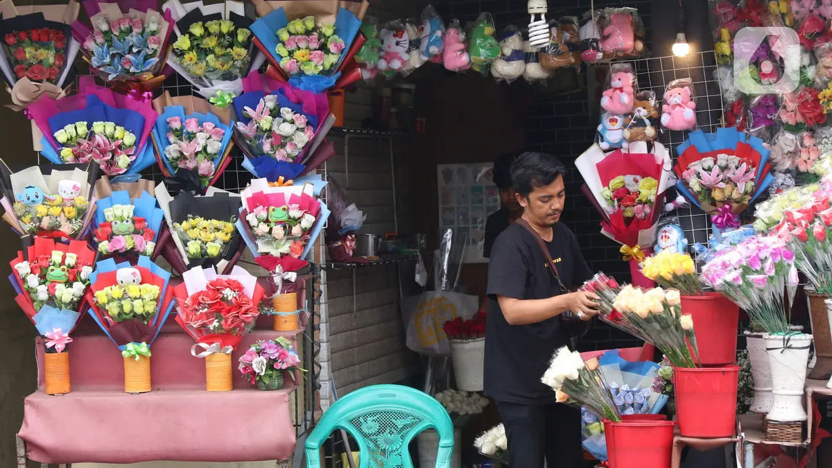 FOTO Berburu Souvenir Cantik di Hari Valentine Photo Liputan6