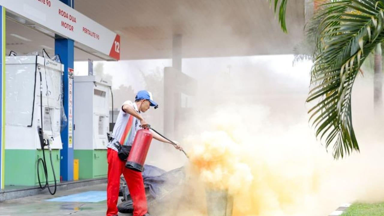Tingkatkan Keamanan dan Pelayanan, Pertamina Retail Perkuat Kesiapsiagaan SPBU