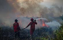 Helikopter Rusia Dikerahkan Padamkan Kebakaran Hutan di Sumsel