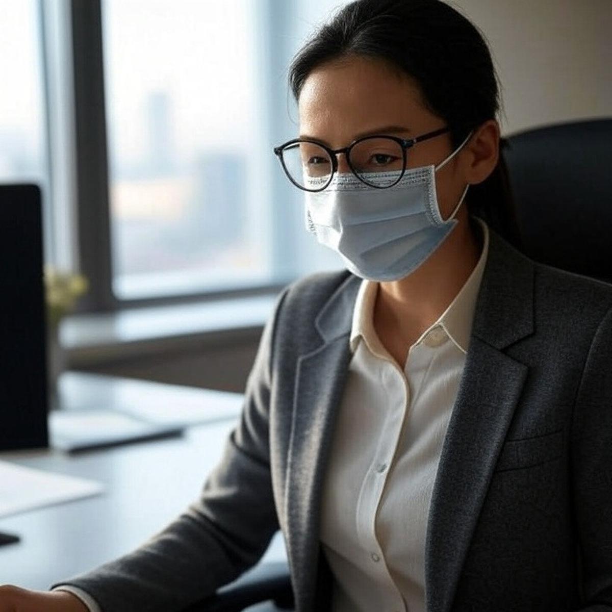 Cara pakai masker agar kacamata tak berembun