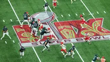 Kansas City Vs Philadelphia Eagles di Superbowl 2025 (AFP/Patrick Smith)