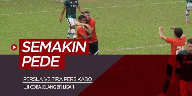 VIDEO: Osvaldo Haay Dua Gol, Persija Kembali Kalahkan Tira Persikabo Jelang BRI Liga 1