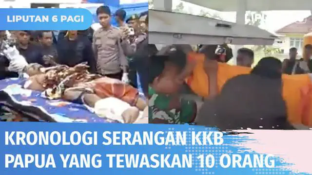 KKB Papua diduga kelompok pimpinan Egianus Koggoya, kembali melakukan penyerangan terhadap belasan warga di Kabupaten Nduga, Papua. Akibat insiden ini, 10 orang tewas, sementara dua lainnya luka berat.