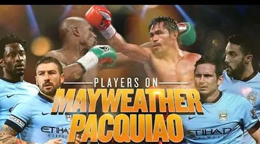 Ramalan Skuat Manchester City Duel Mayweather vs Pacquiao