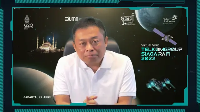 Direktur Utama Telkom Ririek Adriansyah.