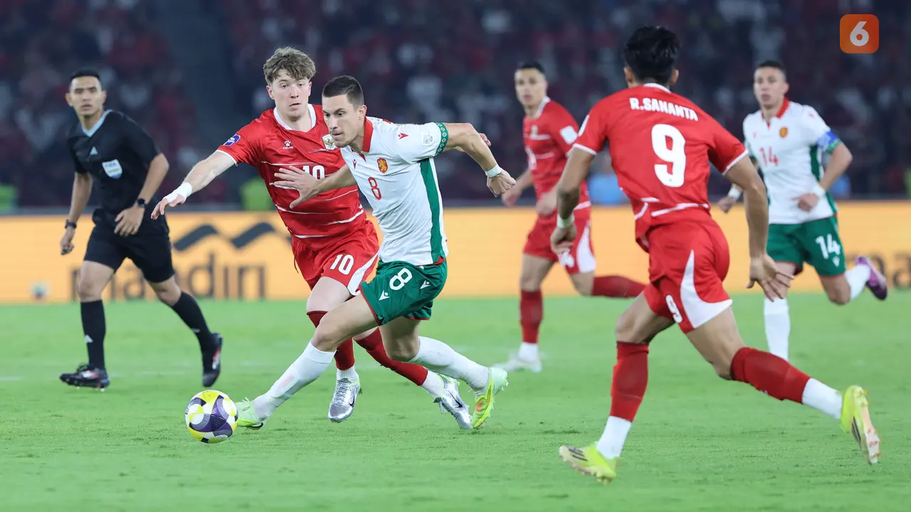 Foto: Timnas Indonesia Vs Bulgaria di Final FIFA Series 2026