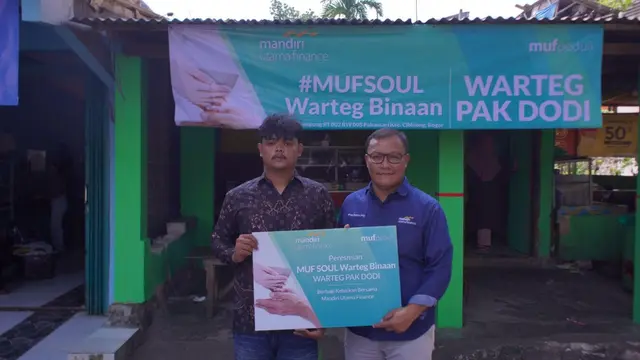 Peresmian program CSR MUF Peduli, yaitu MUF Soul Warteg Binaan guna mendukung UMKM yang tersebar di sejumlah wilayah Indonesia.