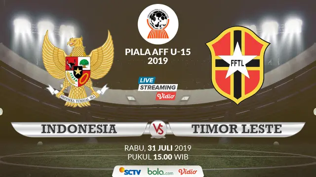 Indonesia U-15 vs Timor Leste U-15