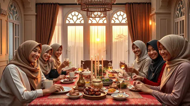 caption buka puasa bersama
