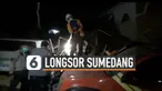 Longsor susulan menimbun sejumlah warga yang sedang lihat proses pencarian korban. Musibah ini terjadi hari Sabtu (9/1) di Sumedang Jawa Barat.