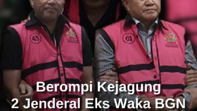 Penampakan Dadan Bareng 2 Jenderal Lodewyk & Sony Sanjaya Eks Petinggi BGN Ditahan Kejagung