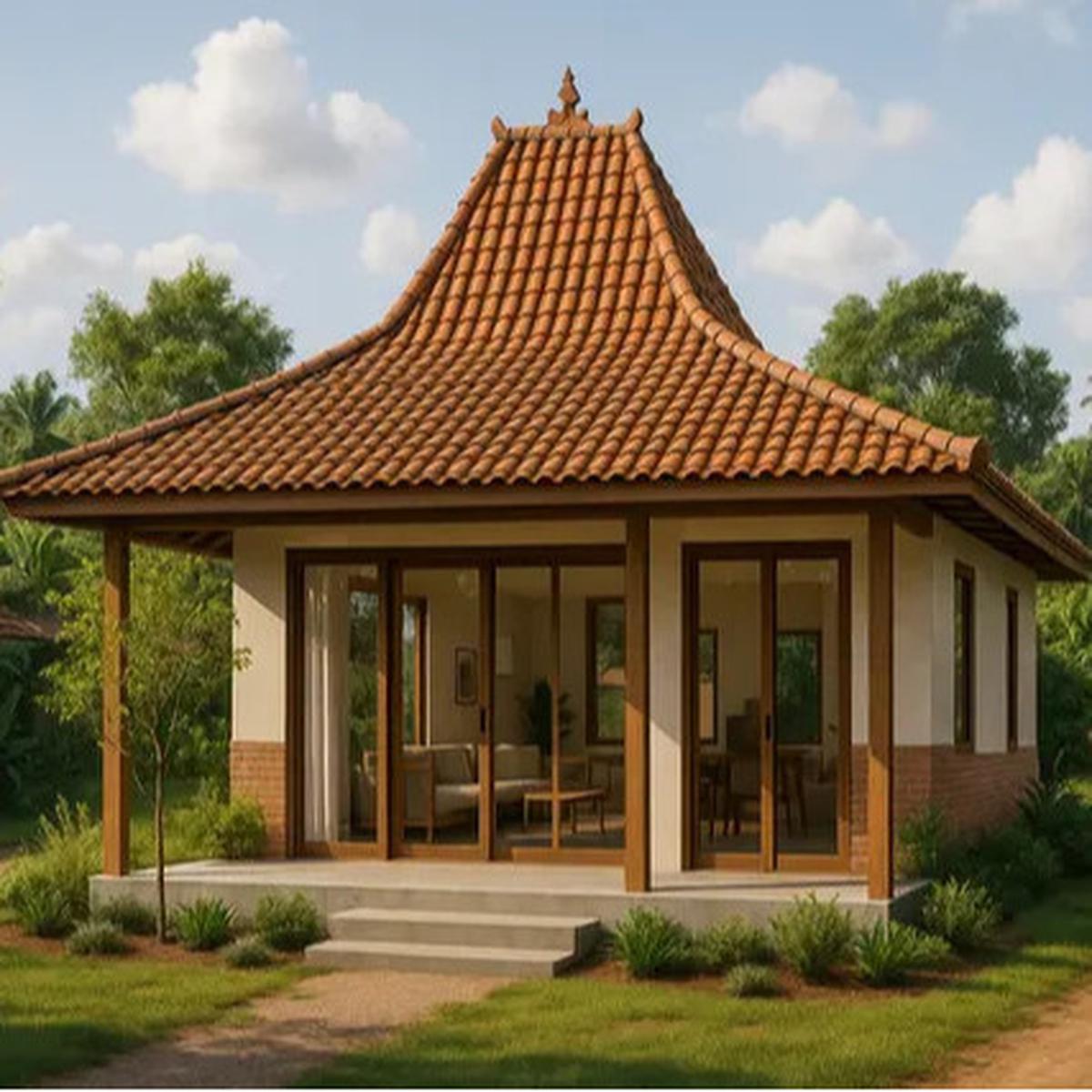 7 Ide Model Rumah Joglo Sederhana Tapi Indah di Kampung, Adem dan Nyaman Ditinggali usai Pensiun