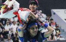 FOTO: Momen Manis Desta Usai Tekuk Rezky Adhitya dalam Pertandingan Tenis di Sport Party: Clash of Celebrity