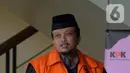 PPK di Satuan Kerja PJN XII Balikpapan Andi Tejo Sukmono usai menjalani pemeriksaan di Gedung KPK, Jakarta, Rabu (22/1/2020). Andi diperiksa sebagai tersangka untuk melengkapi berkas dugaan suap pengadaan proyek jalan di Provinsi Kalimantan Timur tahun 2018-2019. (merdeka.com/Dwi Narwoko)
