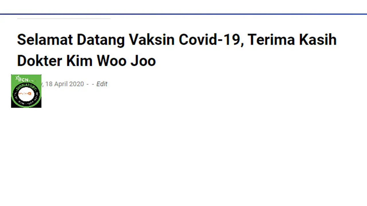 Peneliti Korsel Temukan Remdesivir sebagai Vaksin COVID-19? Simak Faktanya.