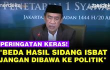 VIDEO: Peringatan Keras Soal Penetapan Idulfitri "Jangan Dibawa ke Ranah Politik!"