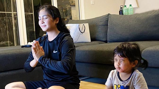 Potret momen kebersamaan Caca Tengker dan Ansara. (Sumber: Instagram/cacatengker)