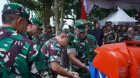 Pacu Produktivitas, TNI Gelontorkan Bantuan Alat Pertanian di Sumut