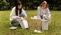 Salah satu cara untuk menjaga bumi bisa dengan menerapkan green living dalam sehari-hari. (Foto/dok: Freepik)