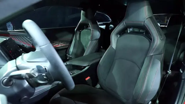 Interior Dodge Charger Daytona EV Scat Pack. (Carscoops)