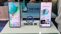 Tecno Camon 40. (Liputan6.com/ Agustinus M. Damar)