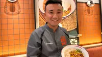 Douglas Ng&nbsp;melalui kolaborasi dengan GF Culinary&nbsp;membuka restoran Little Red Dot di Indonesia. (Dok: Liputan6.com/dyah)