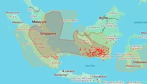 Asap Karhutla Masih Selimuti Singapura-Malaysia, Udara Sangat Tidak Sehat