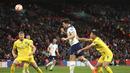 Inggris kembali meraih hasil positif dengan menang 2-0 atas Ukraina. (AP Photo/Ian Walton)