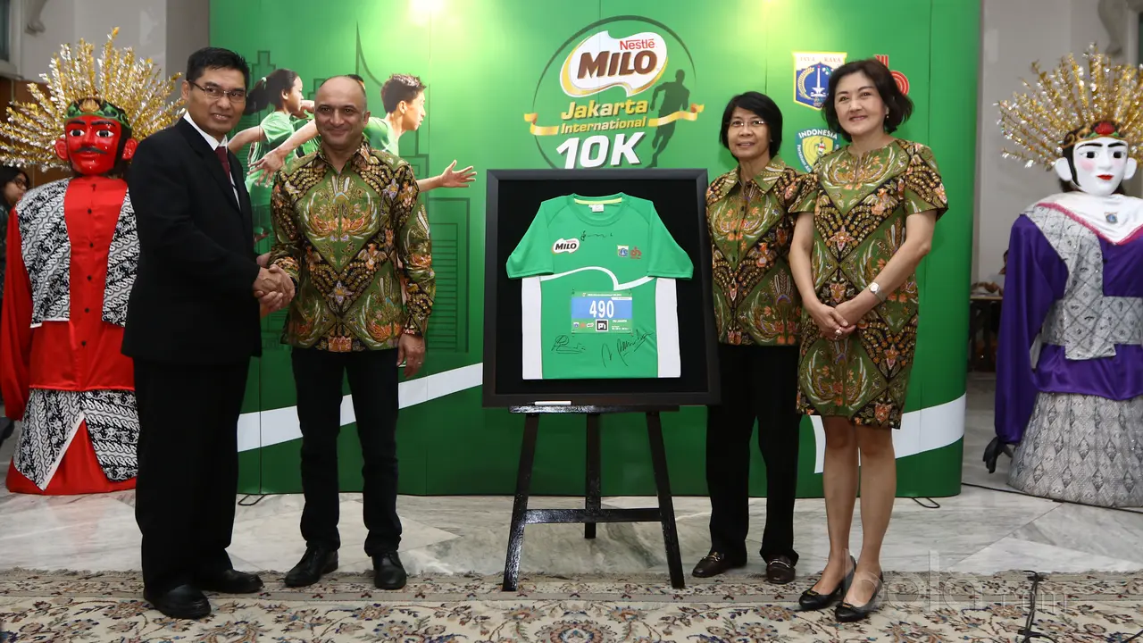 Milo 10K Jakarta, Balai Kota, Bola.com