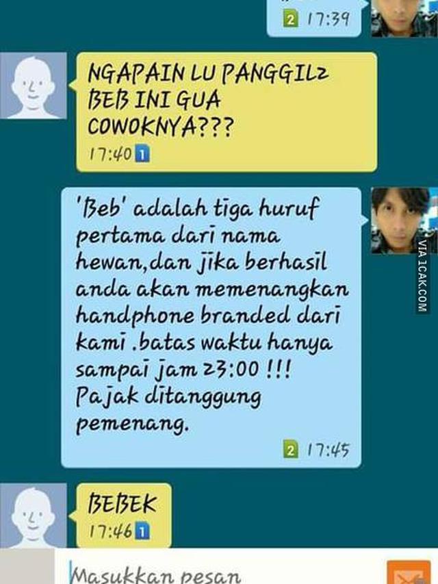 chat ngeles orang