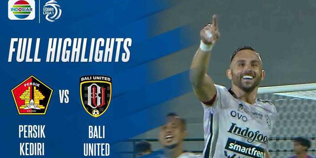 VIDEO: Menang Atas Persik Kediri, Bali United Rayakan Kemenangan BRI Liga 1 2021/2022