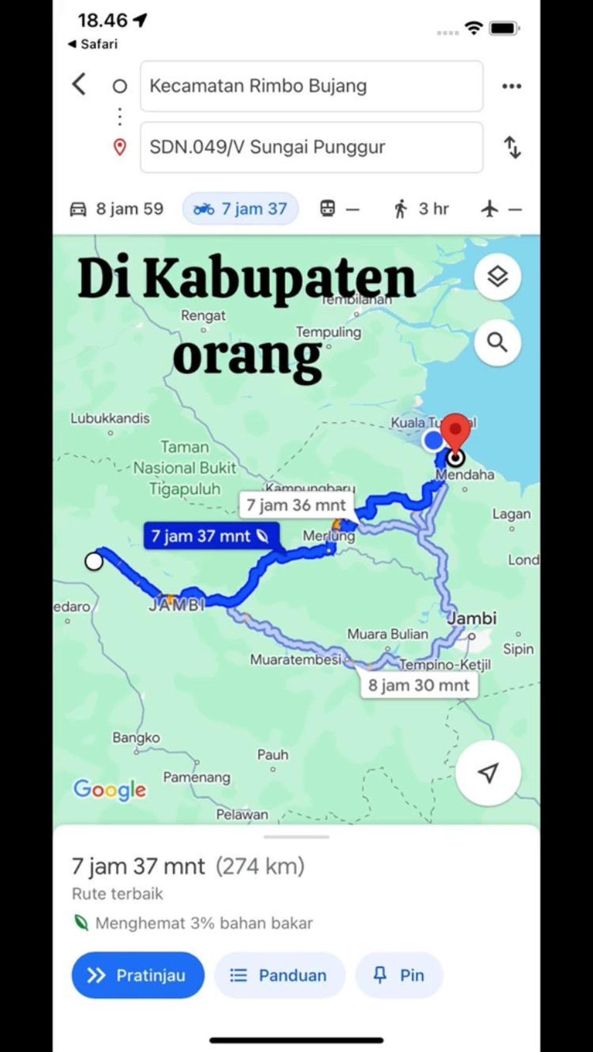 Usai diterima PPPK, ia mendapat penempatan di kabupaten lain yang jaraknya cukup jauh dari rumahnya.