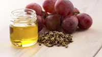 Minyak biji anggur diekstrak dari biji anggur. Minyak biji anggur pernah menjadi rahasia tersembunyi dari banyak produk kosmetik tradisional