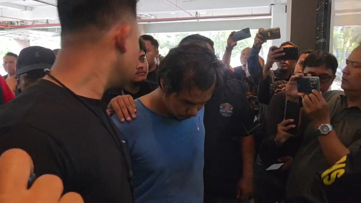 Suami pembunuh istri dan anak di madiun. (merdeka.com/erwin yohanes).