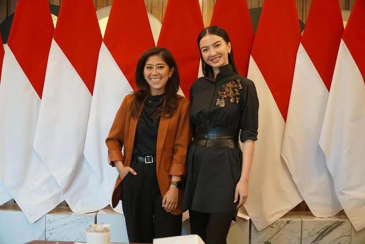 9 Potret Raline Shah Bersama Meutya Hafid, Sering Kerja Bareng Sebelum Resmi Jadi Stafsus Kementerian Komdigi