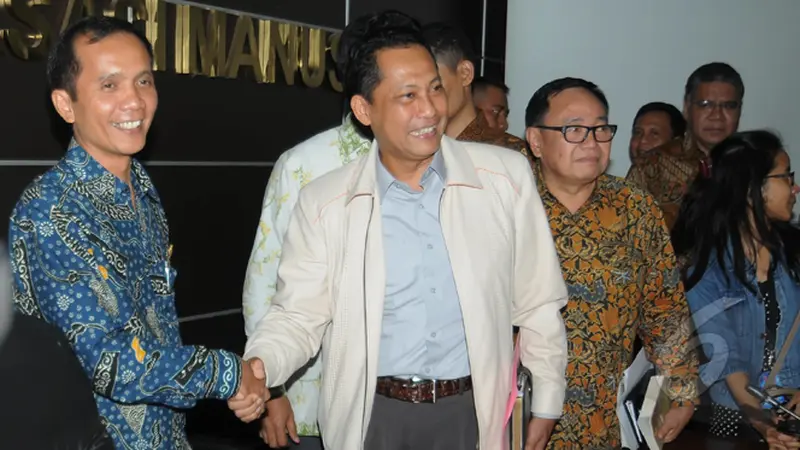 Datangi Komnas HAM, Budi Waseso Tebar Senyum