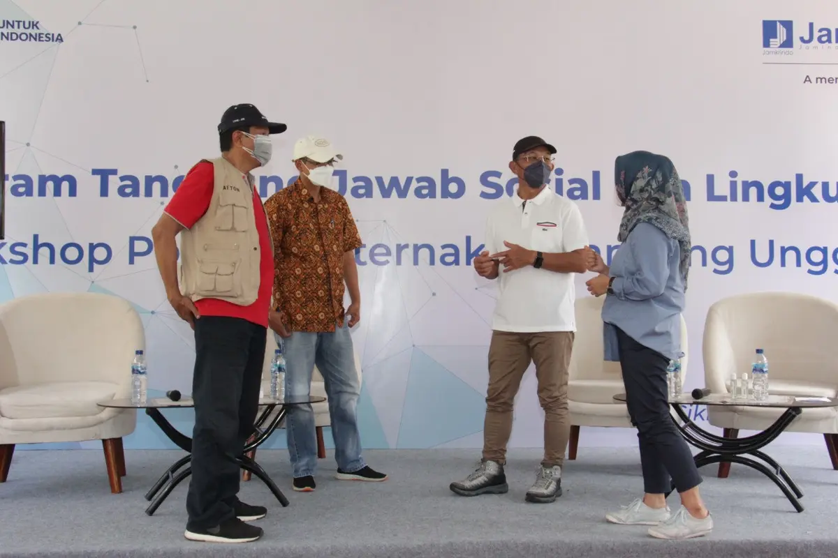 PT Jamkrindo melanjutkan program pemberdayaan masyarakat di Ciletuh Palabuhanratu Unesco Global Geopark