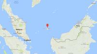 Kepulauan Natuna. (Sumber Google Maps)