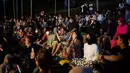 Meski sempat hujan, animo penonton tetap tinggi nikmati gelaran perdana GAIA Music Festival. [Instagram @gaiamusicfest]