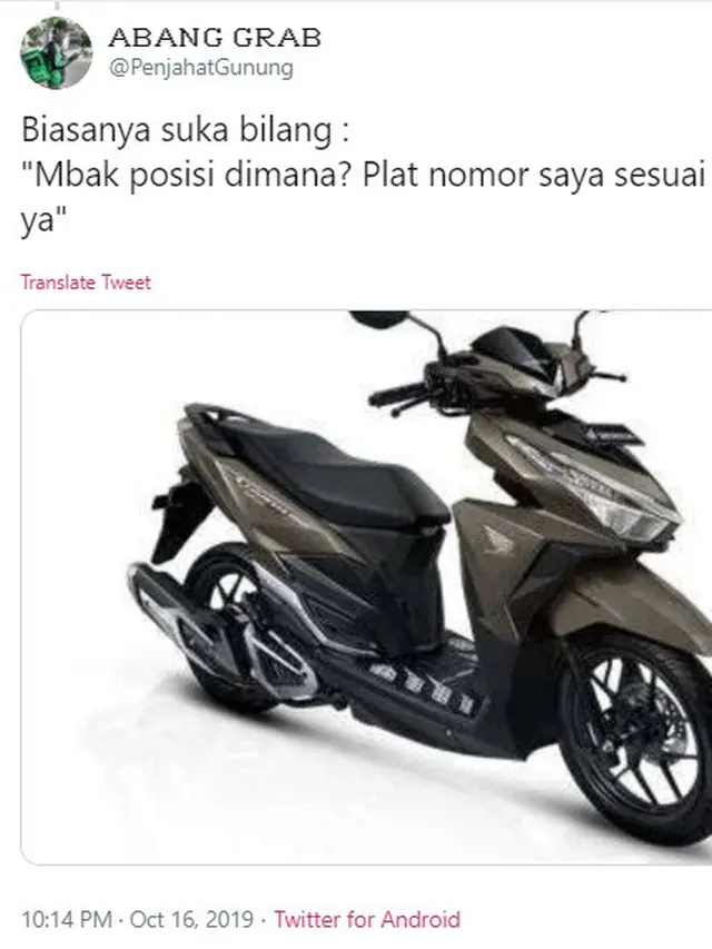 tipe cowok dari jenis motor