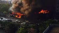Kebakaran di Duri Kepa Kebon Jeruk, 30 Pemadam Dikerahkan