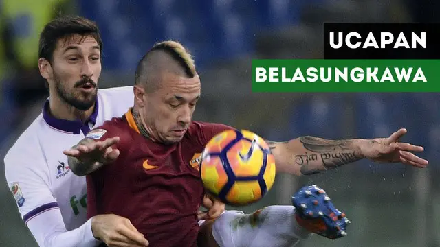 VIDEO: Ucapan Belasungkawa Pesepak Bola untuk Davide Astori